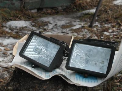 Лот: 6414302. Фото: 1. прожектор галогеновый 150 вт б... Другое освещение