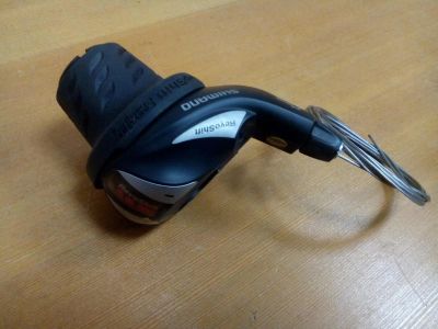 Лот: 10581684. Фото: 1. Шифтер (Манетка) Shimano 3ск. Запчасти