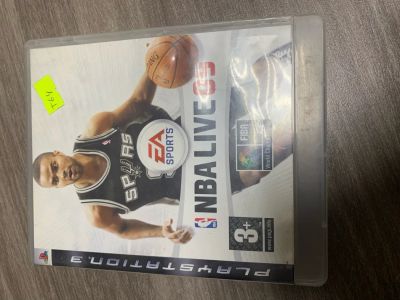Лот: 20058198. Фото: 1. Диск NBA Live 09 для PS3. Игры для консолей