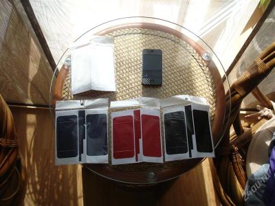 Лот: 986166. Фото: 1. защитная пленка iphone 4 "carbon... Защитные стёкла, защитные плёнки