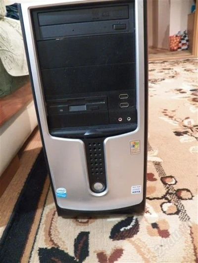 Лот: 2852559. Фото: 1. корпус inwin с блоком питания... Корпуса, блоки питания