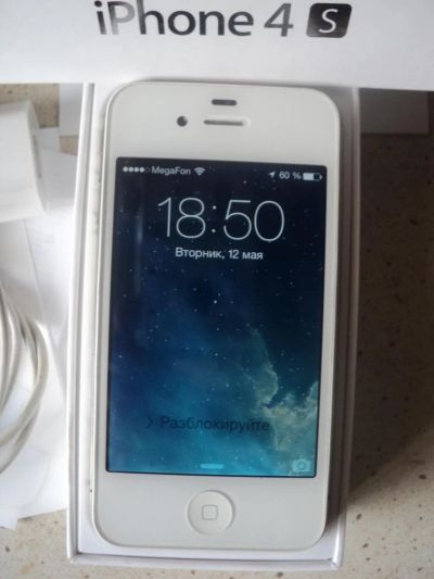 Лот: 5529208. Фото: 1. Iphone 4s 16gb. Смартфоны