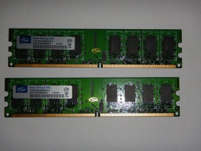 Лот: 12776869. Фото: 1. DDR2-800 (PC2-6400) 4Gb (2х2Gb... Оперативная память