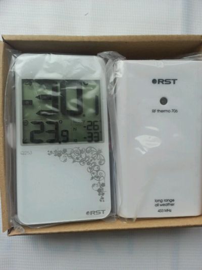 Лот: 4730438. Фото: 1. Цифровой термометр с радиодатчиком... Другое (тепловое оборудование, климат)