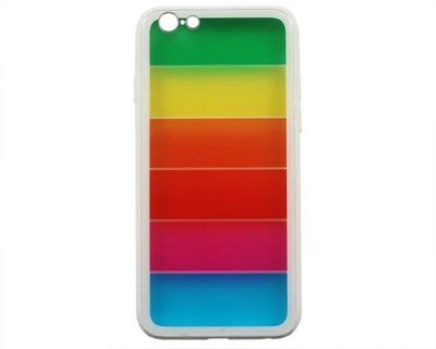 Лот: 20887845. Фото: 1. Чехол iPhone 6/6S Rainbow Case... Чехлы, бамперы