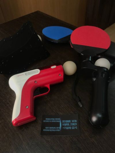 Лот: 18950919. Фото: 1. Комплект аксессуаров Sony PlayStation... Аксессуары для игровых приставок, консолей, геймпады
