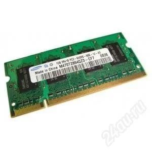 Лот: 1728996. Фото: 1. Samsung DDR2 SO-DIMM 1Gb 2Rx16... Оперативная память