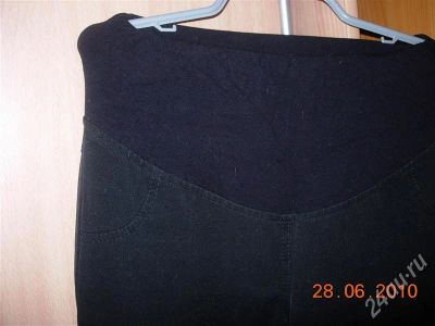 Лот: 410982. Фото: 1. черные брюки для беременных. Брюки, капри, комбинезоны