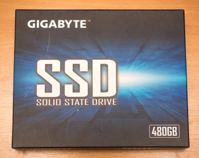 Лот: 15118001. Фото: 1. SSD Диск Gigabyte 480 Gb новый. SSD-накопители