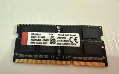 Лот: 25781059. Фото: 1. ddr3l 8gb. Оперативная память