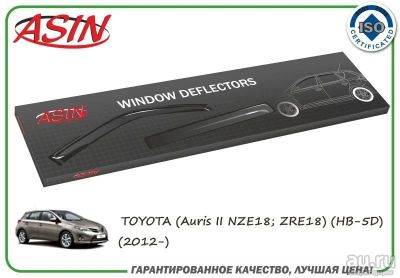 Лот: 15335745. Фото: 1. Ветровики дефлекторы окон Toyota... Детали тюнинга