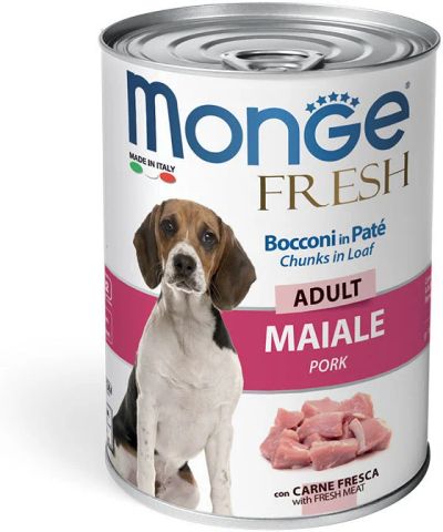 Лот: 16194902. Фото: 1. Monge Dog Fresh (Монж) Chunks... Корма