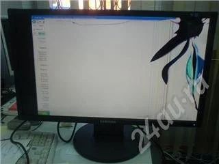 Лот: 466503. Фото: 1. Монитор SAMSUNG 2343NW, разбита... ЖК-мониторы