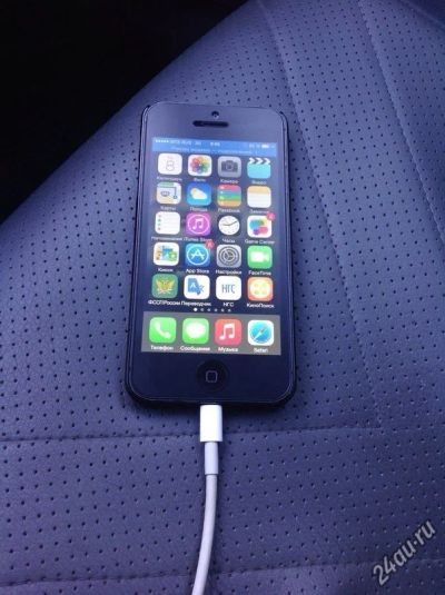 Лот: 5746585. Фото: 1. Iphone 5 16Gb Black. Смартфоны