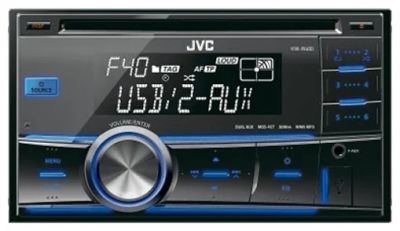 Лот: 4504083. Фото: 1. Автомагнитола JVC KW-R400EE (Новая... Автомагнитолы
