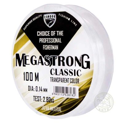 Лот: 16781385. Фото: 1. Леска CONDOR Megastrong Classic... Леска, блесны, крючки, мормышки
