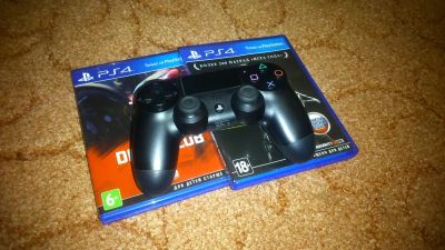 Лот: 7636627. Фото: 1. PS4 Playstaion 4 500gb + Pure... Игровые приставки, консоли