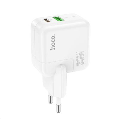 Лот: 20866822. Фото: 1. Зарядное сетевое (USB-A + USB-C... Зарядные устройства, блоки питания, адаптеры сетевые для смартфонов