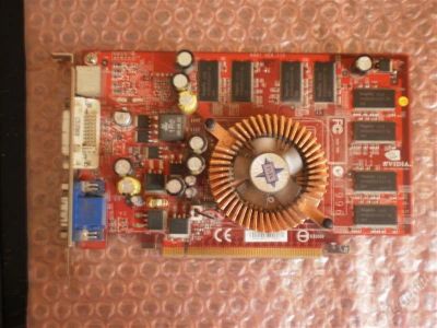 Лот: 776323. Фото: 1. видюшкаmsi 6600 pci-express 128mb... Видеокарты