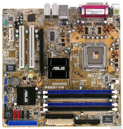 Лот: 9379687. Фото: 1. Материнская плата Asus P5GD1-VM... Материнские платы