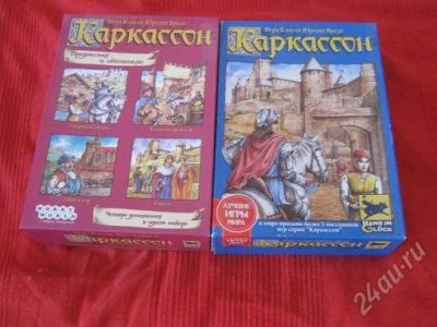Лот: 2812160. Фото: 1. Каркассон обычный + дополнения... Детские настольные игры