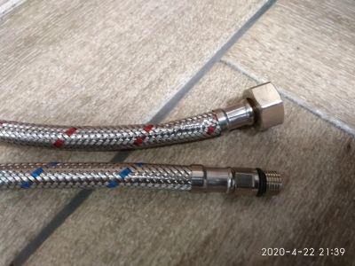 Лот: 15870199. Фото: 1. Подводка для смесителя. Фитинги, подводка