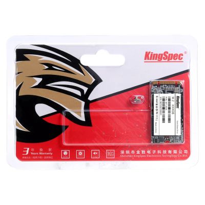 Лот: 10627481. Фото: 1. M.2 KingSpec 22*42 мм NGFF SSD... SSD-накопители