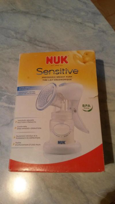 Лот: 6500472. Фото: 1. Молокоотсос nuk sensitive. Всё для кормления