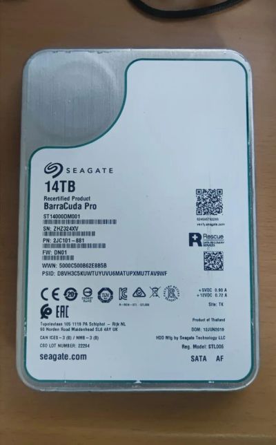Лот: 20546960. Фото: 1. Жесткий диск Seagate Barracuda... Жёсткие диски (HDD)