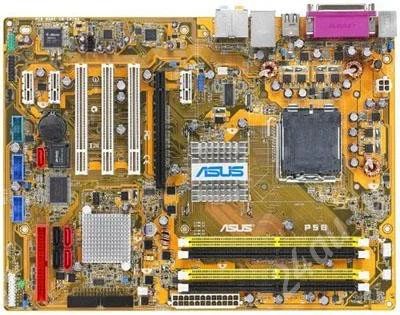 Лот: 177908. Фото: 1. ASUS P5B (RTL) LGA775. Материнские платы