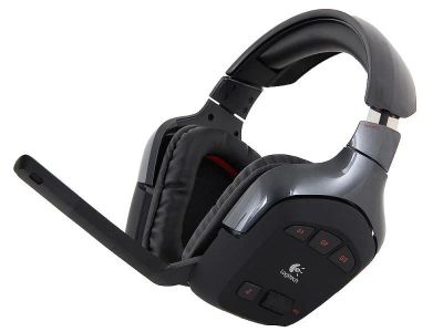 Лот: 4551540. Фото: 1. Гарнитура Logitech G930 беспроводная... Акустические системы