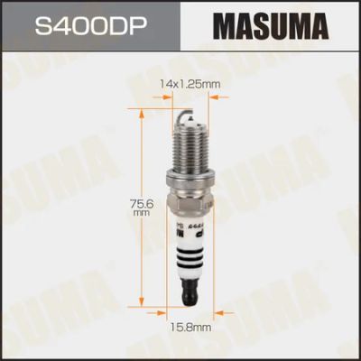 Лот: 18607366. Фото: 1. Свеча зажигания masuma double... Двигатель и элементы двигателя