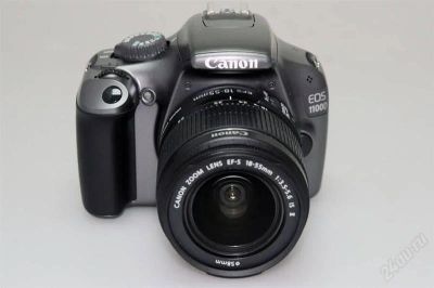 Лот: 2874146. Фото: 1. canon 1100d grey kit 18-55 +бонусы... Цифровые зеркальные