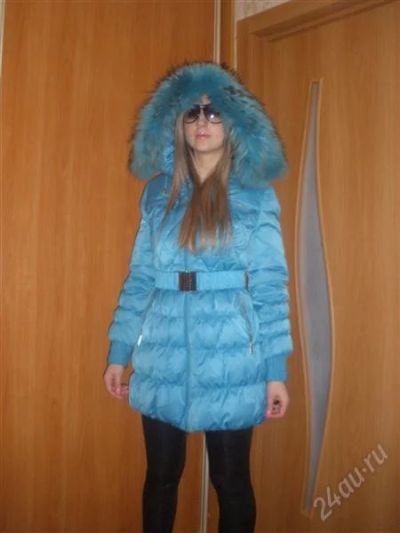 Лот: 2289274. Фото: 1. красивый теплый пуховик. Верхняя одежда