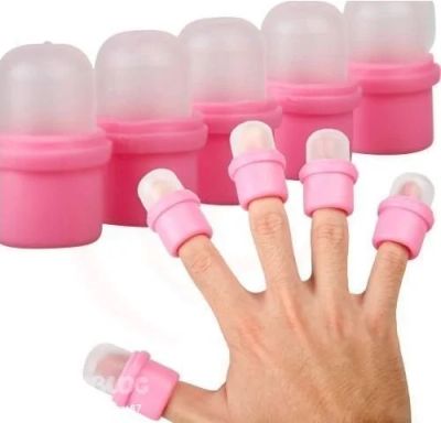 Лот: 3751130. Фото: 1. колпачки для снятия биогеля и... Средства для ухода