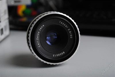 Лот: 1004215. Фото: 1. Объектив Carl Zeiss Jena Tessar... Объективы
