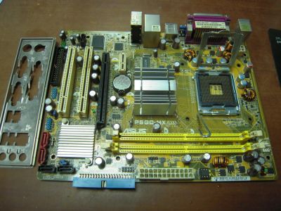 Лот: 9703995. Фото: 1. Материнская плата ASUS P5GC-MX... Материнские платы