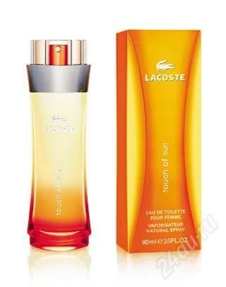 Лот: 2928625. Фото: 1. Touch of Sun от Lacoste 90мл... Женская парфюмерия