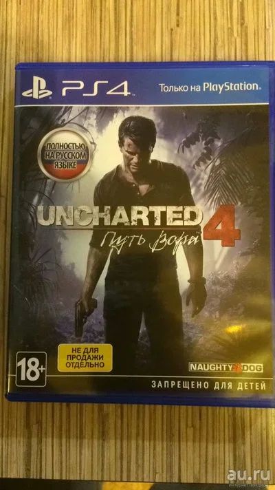 Лот: 12999975. Фото: 1. Uncharted 4: Путь вора (PS4)ОБМЕН... Игры для консолей