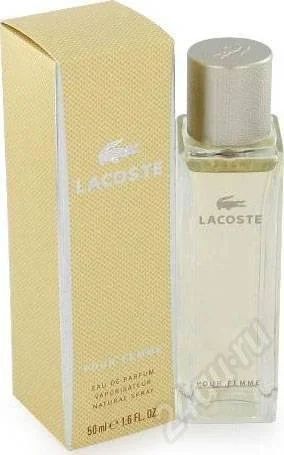Лот: 627432. Фото: 1. Lacoste pour Femme 50ml. Унисекс парфюмерия