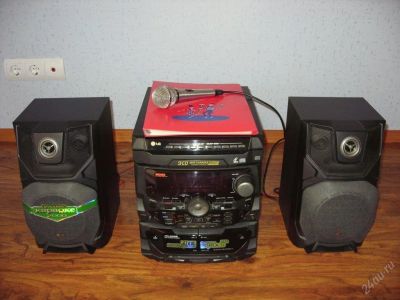 Лот: 90687. Фото: 1. Продам музыкальный центр LG FFH-2000AX. Музыкальные центры, магнитолы