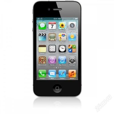 Лот: 2786908. Фото: 1. iPhone 4S 16Gb black. Смартфоны