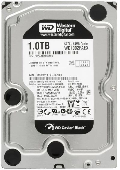 Лот: 3829712. Фото: 1. Жесткий диск Western Digital Caviar... Жёсткие диски (HDD)