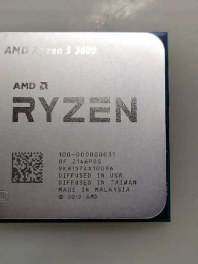 Лот: 19070081. Фото: 1. AMD Ryzen 5 3600 абсолютно новый... Процессоры