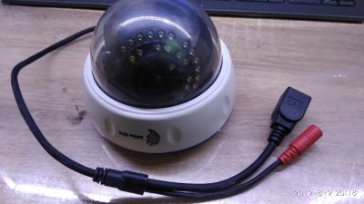 Лот: 14349334. Фото: 1. Ip камера купольная с варифокальным... Экшн камеры