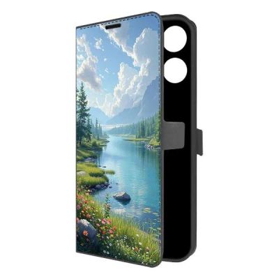 Лот: 25542857. Фото: 1. Чехол Krutoff Eco Book "Наши просторы... Чехлы, бамперы