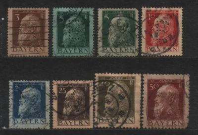 Лот: 25882426. Фото: 1. Бавария 1911_003. Марки