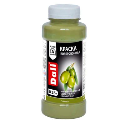 Лот: 20280936. Фото: 1. Краска колеровочная Dali 250мл... Краски, лаки, растворитель