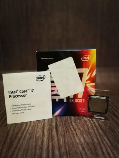 Лот: 17843288. Фото: 1. Intel Core i7 6700k up to 4.2Ghz. Процессоры