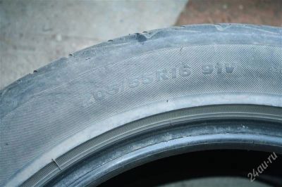 Лот: 2819372. Фото: 1. Bridgestone playz 205/55/r16 -... Шины